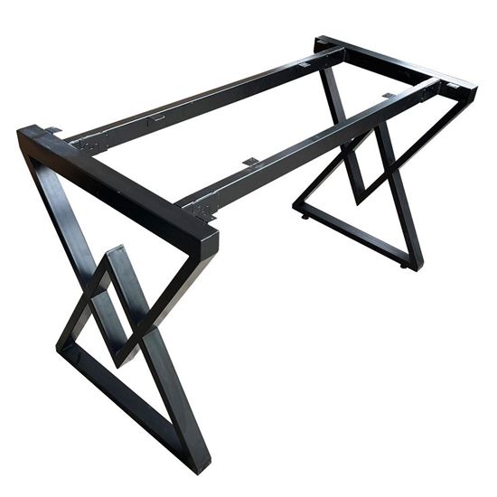 Chân bàn kim cương lắp ráp ngàm cho bàn 120x60cm CHB68043