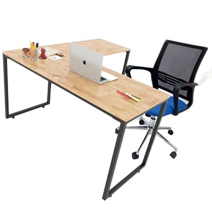 Combo bàn làm việc chữ l và ghế xoay văn phòng