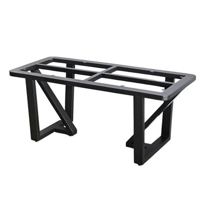 Chân sắt cho bàn ăn 150x70cm sơn tĩnh điện CHBBA047