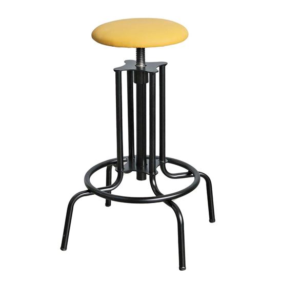 Ghế bar nâng hạ chiều cao bọc nệm chân sắt GBSK020