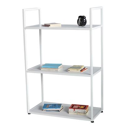 Kệ nhà bếp 3 tầng 80x40x120cm gỗ cao su KB68054