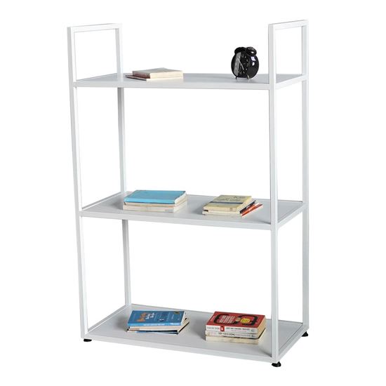 Kệ nhà bếp 3 tầng 80x40x120cm gỗ cao su KB68054