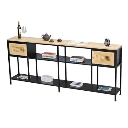 Bàn Console Zorp 200x30x85cm gỗ cao su CST093