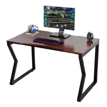 Bàn Gaming 120x70cm gỗ cao su chân chữ M GD68101