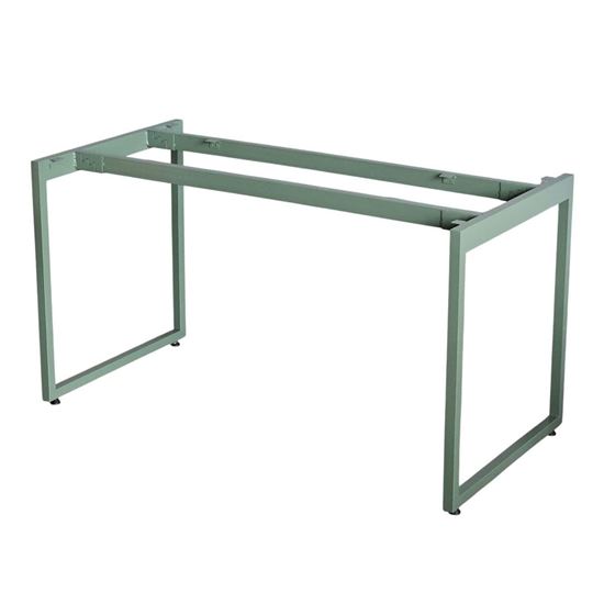 Chân sắt lắp ráp cho bàn 120x60cm hệ Slean sơn tĩnh điện HCSL036