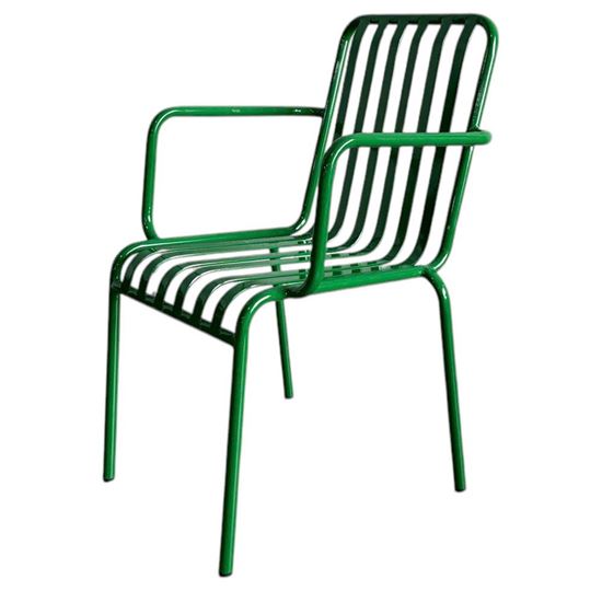 Ghế sắt ngoài trời có tay - GNT002 ( Nhiều Màu)