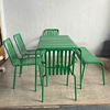 Bộ bàn ghế sắt ngoài trời sơn tĩnh điện nhiều màu - CBNT002