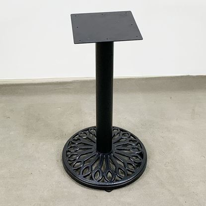 Chân bàn Cafe đế gang đúc hoa văn CHBCF014