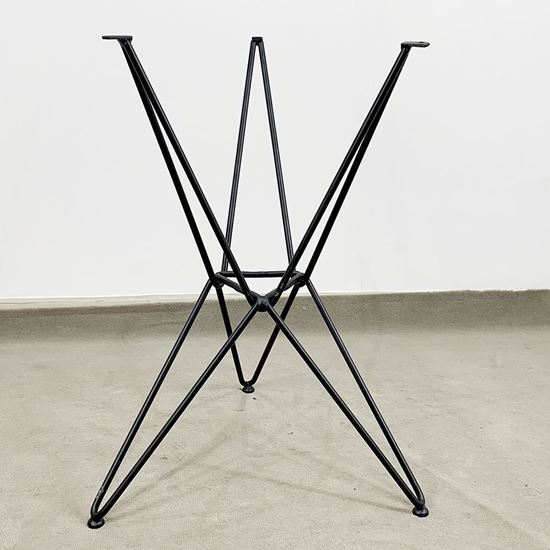 Chân bàn cafe Ziczac sắt Lap 10mm CHBCF013