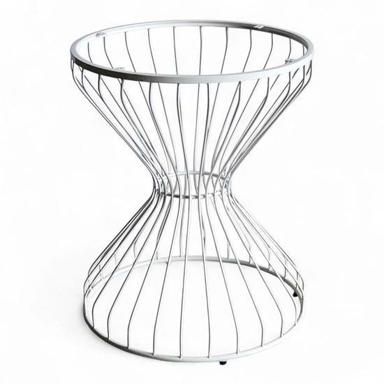 Chân sắt bàn Cafe đồng hồ cát ( mặt tròn 60cm) CHBCF009