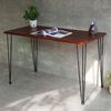 Bàn làm việc 120x60cm gỗ tràm chân sắt hairpin hệ Wooden HBWD024