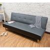 Sofa giường 168x86x35cm nệm bọc simili màu xám BNS2017D