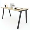 Bàn nhân viên 140x70cm gỗ Plywood hệ PLY chân sắt lắp ráp HBPL005