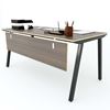 Bàn lãnh đạo 160x80cm gỗ Plywood hệ PLY chân sắt lắp ráp HOPL007