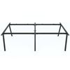 Chân bàn sắt cụm 4 240x120cm hệ PLY lắp ráp HCPL013