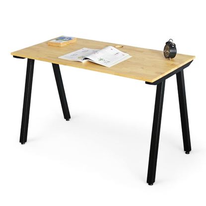 Bàn làm việc 120x60cm gỗ cao su hệ PLY HBPL004