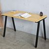 Bàn làm việc 120x60cm gỗ cao su hệ PLY chân lắp ráp HBPL004