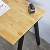 Bàn làm việc 120x60cm gỗ cao su hệ PLY chân lắp ráp HBPL004