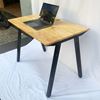 Bàn làm việc 100x60cm gỗ cao su hệ PLY chân lắp ráp