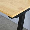 Bàn làm việc 120x60cm gỗ cao su hệ PLY chân lắp ráp HBPL004
