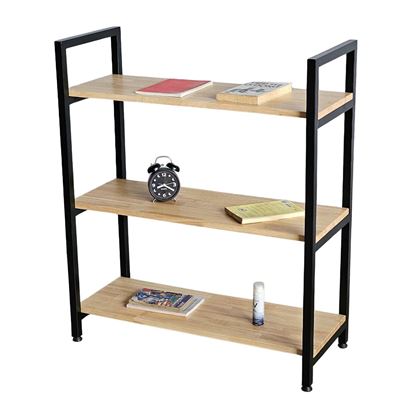 Kệ trang trí GONY 3 tầng gỗ kết hợp khung sắt lắp ráp KS68099