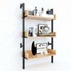 Kệ sắt áp tường 3 tầng 65x25x110(cm)
