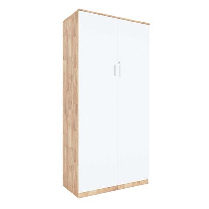 Tủ hồ sơ cửa mở có khóa 4 tầng gỗ cao su THS68043