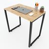 IDE68011 - Bàn mini Idesk  80x50x75(cm) gỗ cao su chân Aconcept lắp ráp