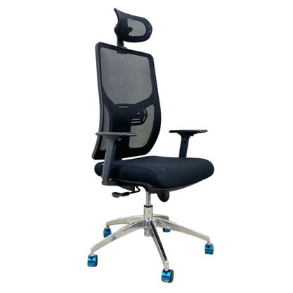 Ghế lưới văn phòng cao cấp có tựa đầu Rex 01 HOGVP094