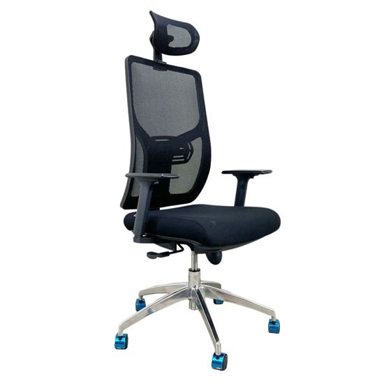 Ghế lưới văn phòng cao cấp có tựa đầu Rex 01 HOGVP094