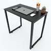 IDE68012 - Bàn Idesk SIBA 80x50x75(cm) gỗ cao su chân sắt lắp ráp