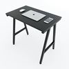 IDE68011 - Bàn mini Idesk  80x50x75(cm) gỗ cao su chân Aconcept lắp ráp