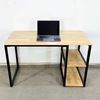 Bàn làm việc SIBA chân sắt kết hợp kệ 120x60x75(cm)