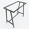 Bàn đứng SIBA 120x60x105cm chân sắt Aconcept lắp ráp STD68028