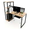 FD68036 - Bàn học UBAN kết hợp kệ sách 150x60x120(cm)