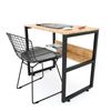 FD68034 - Bàn học SIBA kết hợp kệ khung sắt - 120x60x75 (cm)
