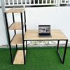 Bàn học UBAN kết hợp kệ sách 4 tầng FD68038