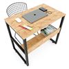 FD68034 - Bàn học SIBA kết hợp kệ khung sắt - 120x60x75 (cm)