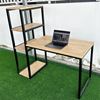 Bàn học UBAN kết hợp kệ sách 4 tầng FD68038