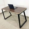 HOBP011 - Bàn gỗ Plywood chân sắt hệ Trapez 2 lắp ráp