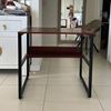 Bàn học SIBA kết hợp kệ khung sắt - 120x60x75 (cm)