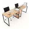 Bàn làm việc 2 người ngồi kết hợp chân tủ 240x120x75cm BD68064