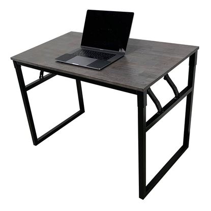 Bàn làm việc chân gấp gỗ cao su 100x60x75cm SPD68154