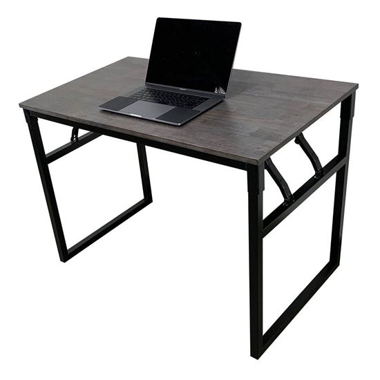 Bàn làm việc chân gấp gỗ cao su 100x60x75cm SPD68154