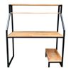 Bàn vi tính liền kệ CPU kết hợp kệ sách 126x60x141(cm) COD68040