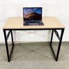Bàn làm việc gỗ Plywood chân sắt gấp gọn 100x60x75cm HOBP026