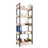 Kệ trang trí VEGA 5 tầng 60x32x161cm gỗ khung sắt KS68077