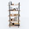 KS68083 - Kệ trang trí VASEN 5 tầng gỗ kết hợp khung sắt