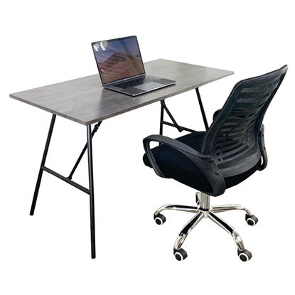 Bộ bàn ghế làm việc ARGON và ghế nệm chân xoay CB68054