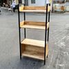 Kệ trang trí VEGA 3 tầng có hộc tủ 60x32x128(cm)